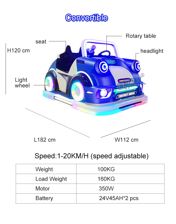 Amusement Equipment Of Plaza Battery Electric Ride On Car Mini Kids Bumper Car supplier