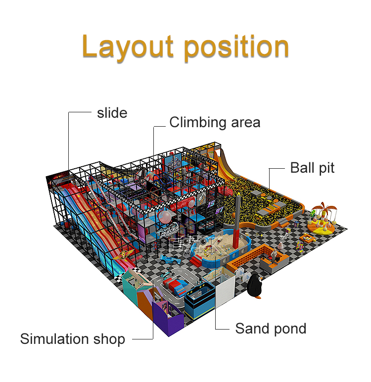 Commercial Hot Selling Ce,Gs Proved Factory Price Funny Soft Play Indoor Playground Equipment factory