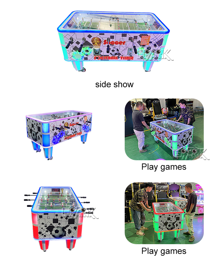 Football Table Sports Game Machine Arcade Console Indoor Adults Token Machine Ticket Redemption Game Mechanical Game manufacture