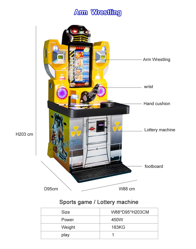 Arm Wrestling Arcade Machines Hot Sale Indoor Coin Operated Amusement Boxing Machine Factory Price Electronic Arcade Boxing Game details