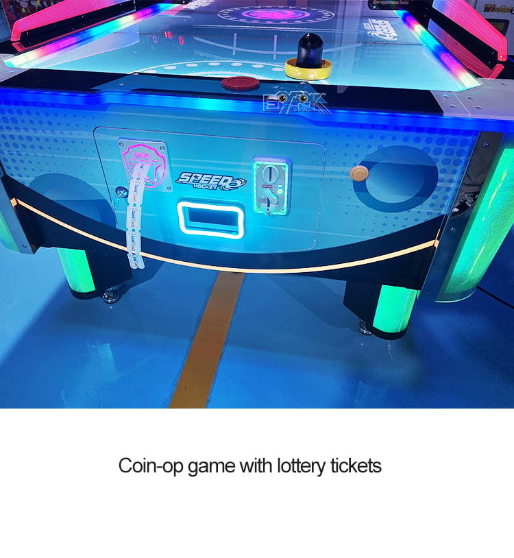 Indoor Commercial Amusement Park Sport Air Hockey Coin Operated  Air Hockey Arcade Table details
