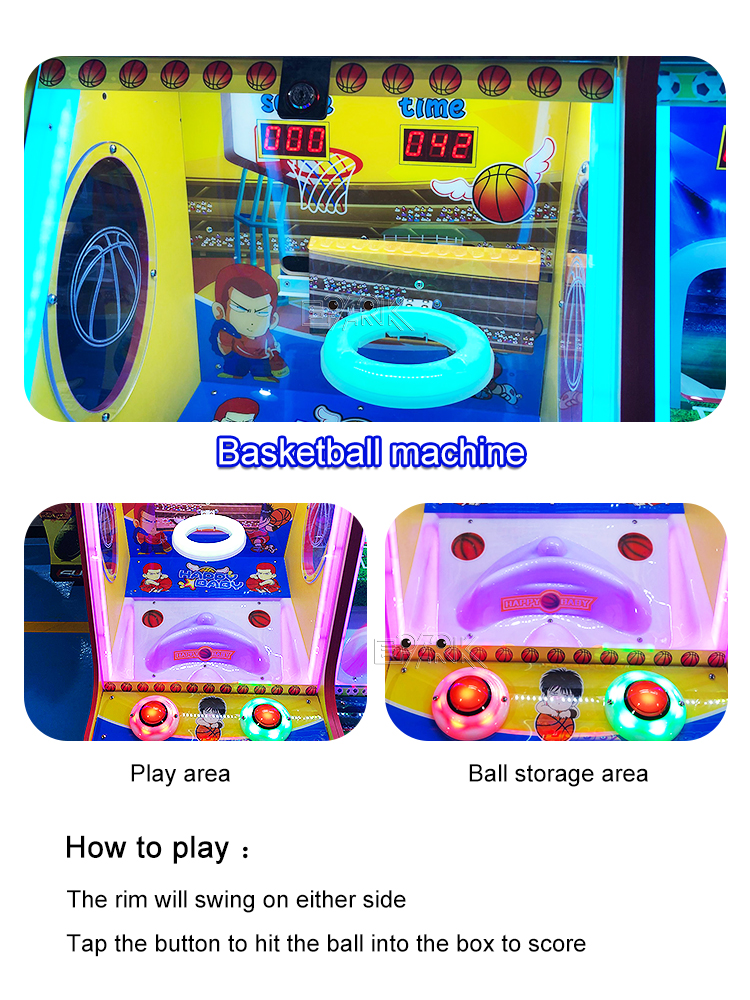 Funny Happy Athletes Kids Coin Operated Ticket Game Machine Popular Soccer Game Machine factory
