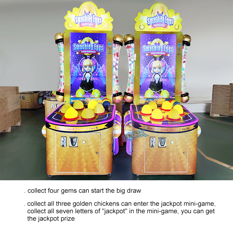 Popular Redemption Tickets Machine Smashing Eggs For Amusement Game Center details