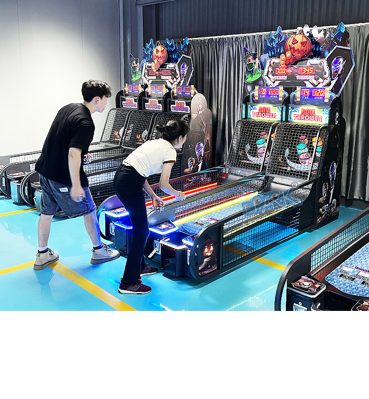 Coin Operated Indoor Sports Simulator Bowling Double Player Sports Entertainment Game Machine Redemption Game Machine details