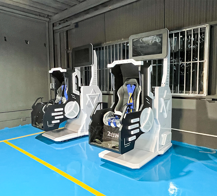 360 Degree 9D VR Motion Chair Virtual Reality 9D Cinema VR Flying Simulator For VR Zone supplier