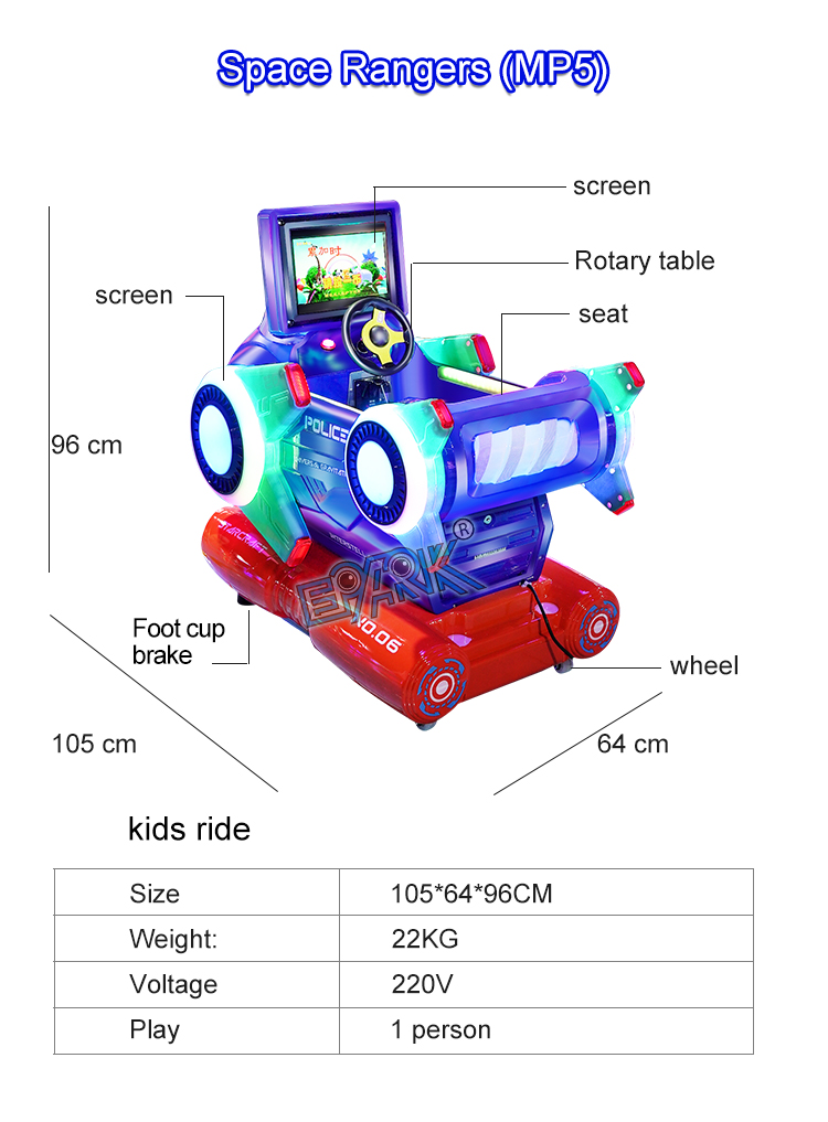 Shopping Mall Coin Operated Kiddie Rides Kiddie Ride Arcade Games Machines details