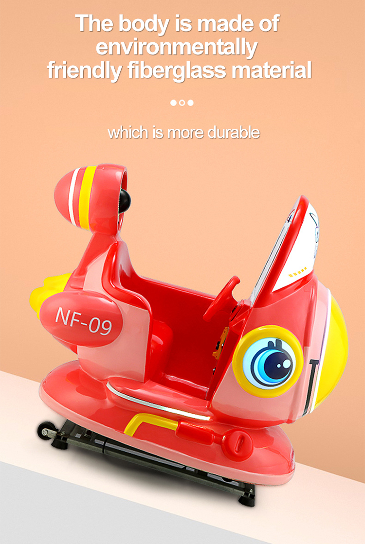 Amusement Park New Designs And Popular Coin Operated Game Kiddie Ride Game Machine Rocking Kiddie Rides manufacture