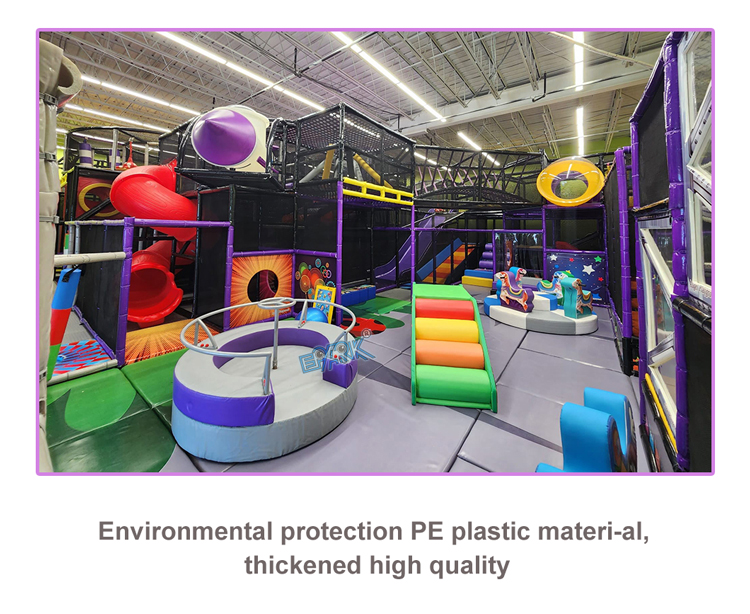 Children Play Ground Baby Park Home Tube Slide Playground Equipment Indoor Playhouse Soft Playground supplier