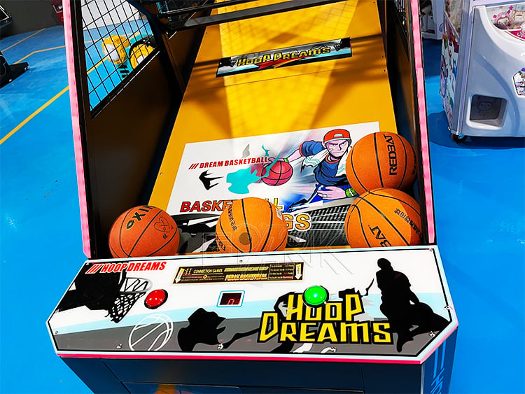 Coin Operated Arcade Game Machine Hoop Dreams Basketball Arcade Machine details