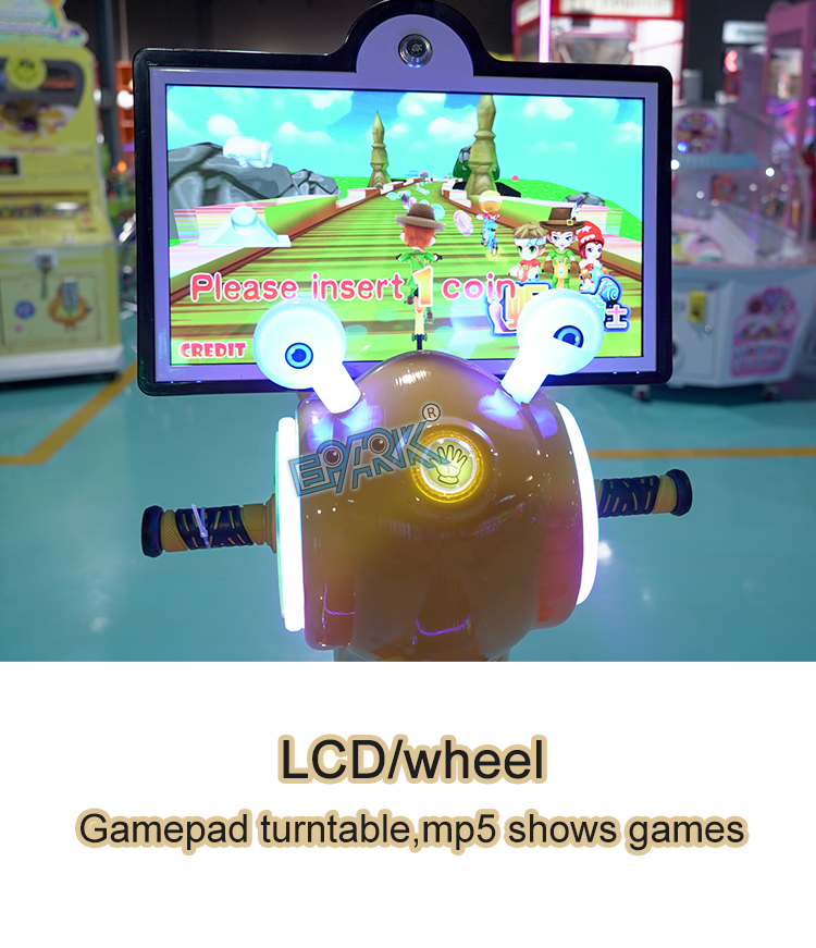 Kids Bicycle Amusement Kiddie Ride Speed Bike Coin Operated Indoor Arcade Video Kids Game Machine details
