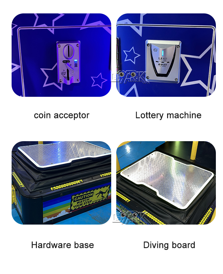 Indoor Sport Coin Operated Arcade Game Machine All Star Pogo Kids Jumping Game Machine supplier