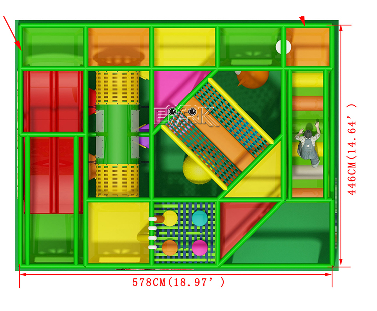 Custom Design Indoor Playground 150 Square Meters Soft Play Equipment Ball Pool Amusement Rides supplier