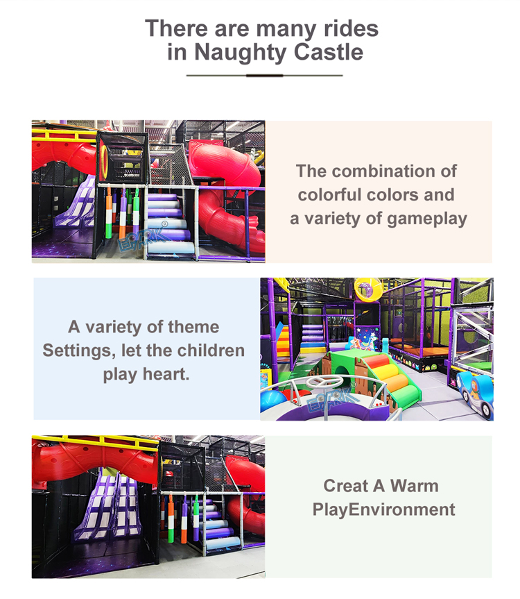 Children Play Ground Baby Park Home Tube Slide Playground Equipment Indoor Playhouse Soft Playground manufacture