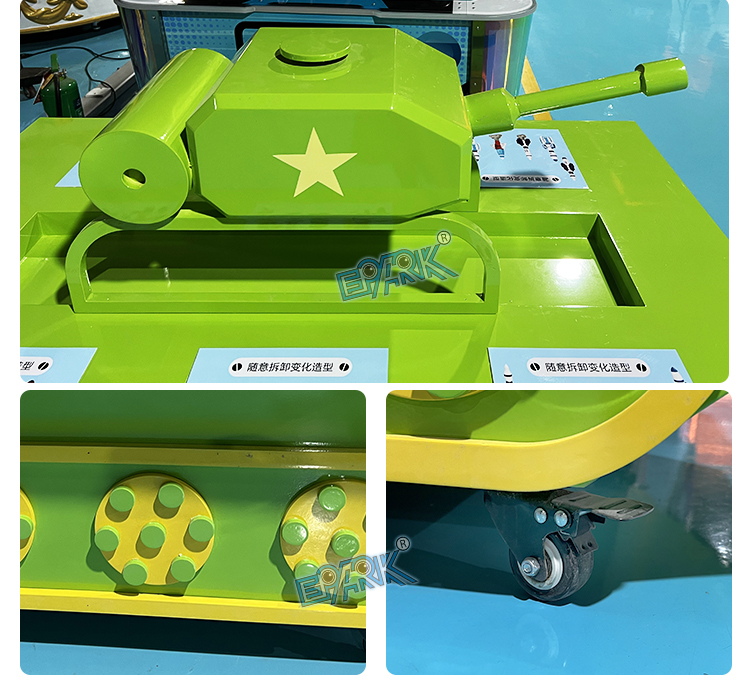 Versatile Tank Engineering Car Building Block Table details