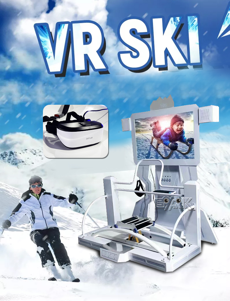 Amusement Park Products 9d Vr Simulator Machine For Vr Ski Simulator manufacture