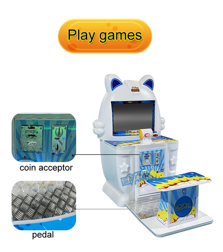 Coin Operated Fish Simulator Video Games Children Fishing Game Machine factory