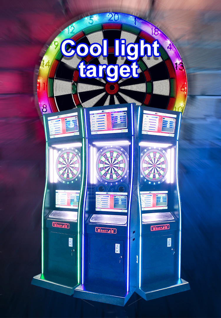 Luxury Dart Game Machine Indoor Sports Coin Operated Electric Darts Machine details