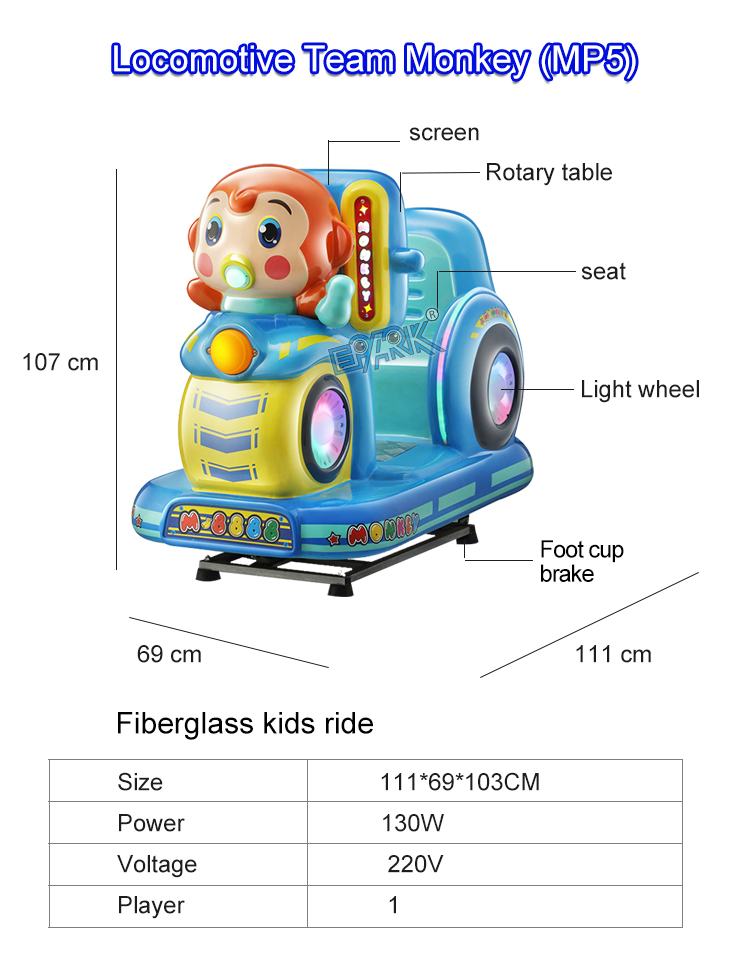 Coin Operated Simulator Arcade Video Game Swing Car Motorcycle Kiddies Rides For Sale supplier