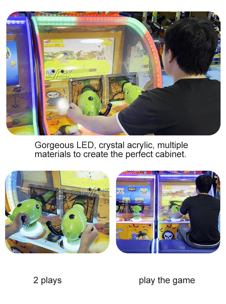 Coin Operated Game Machine Arcade Ball Shooting Ticket Redemption Game Machine supplier