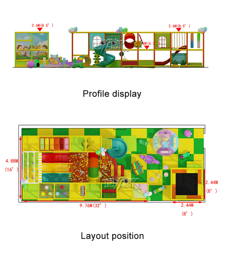 Indoor Play Equipment Mini Indoor Playground details