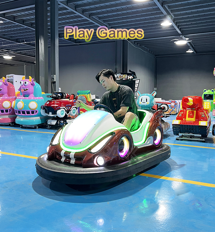 Indoor Outside Playground Ride Fiber Glass Material Battery Powered Kids Inflatable Bumper Car details