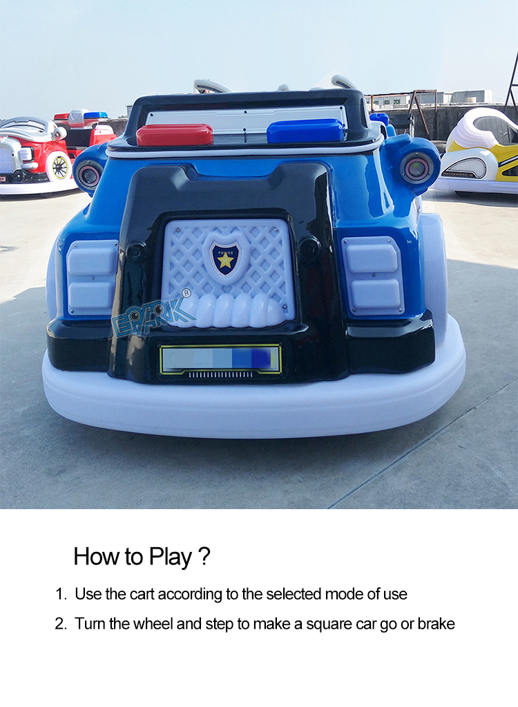 Theme Park Battery Operated Electric Bumper Cars Kids Ride On Happy Car For Adult And Kid details