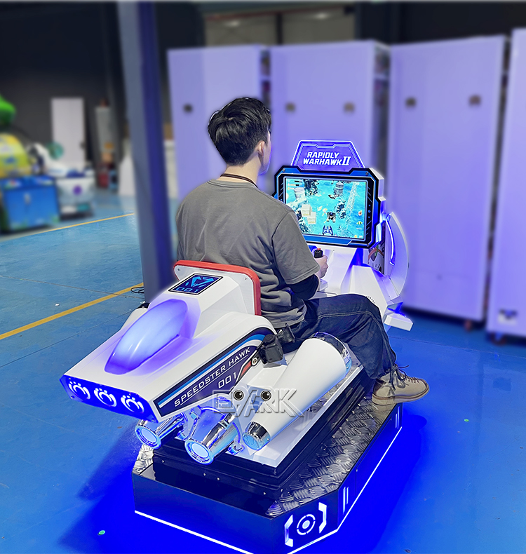 Coin Operated Arcade Game Dynamic Car Kiddie Rides Game Machine Kids Shooting Game Machine details