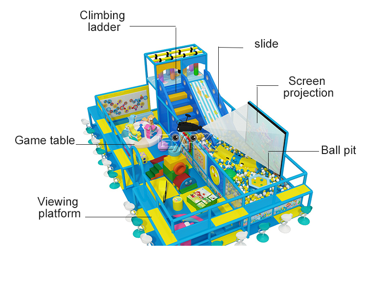 Customizable Mixed Colour High Quality Playground Equipment details