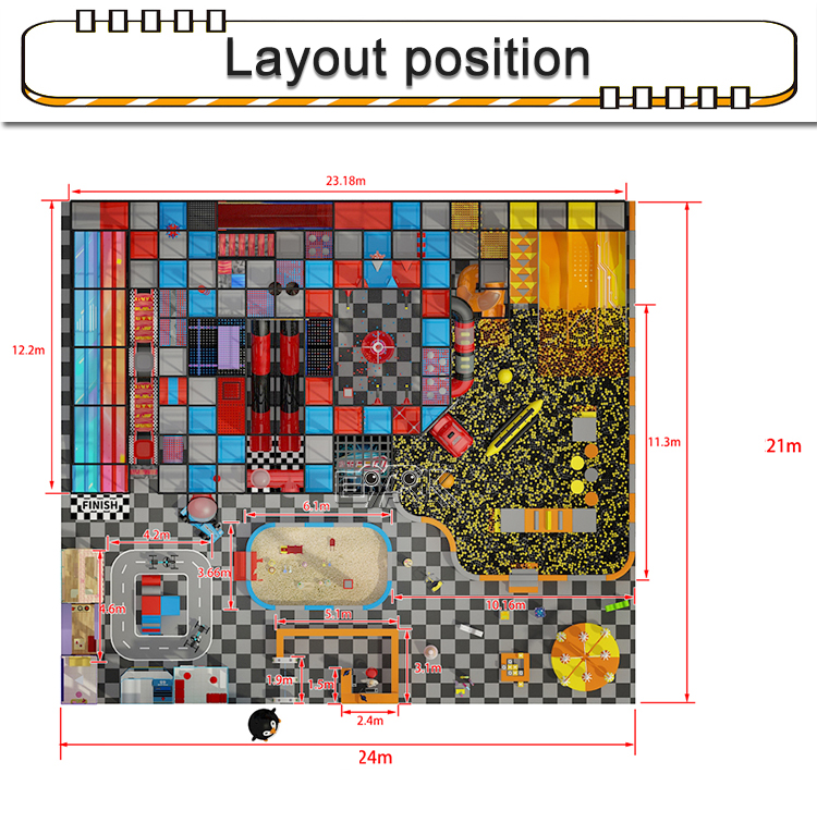 Commercial Hot Selling Ce,Gs Proved Factory Price Funny Soft Play Indoor Playground Equipment manufacture