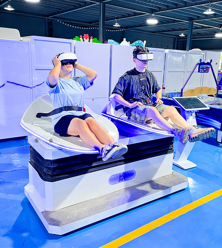 VR Arcade Game Machine Virtual Reality Roller Coaster Motion Simulator For VR Theme Park manufacture