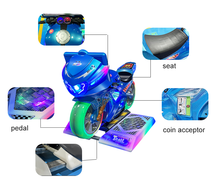 Kids Arcade Game Machine Racing Simulator Motorcycle Auto Racing Motorcycles supplier