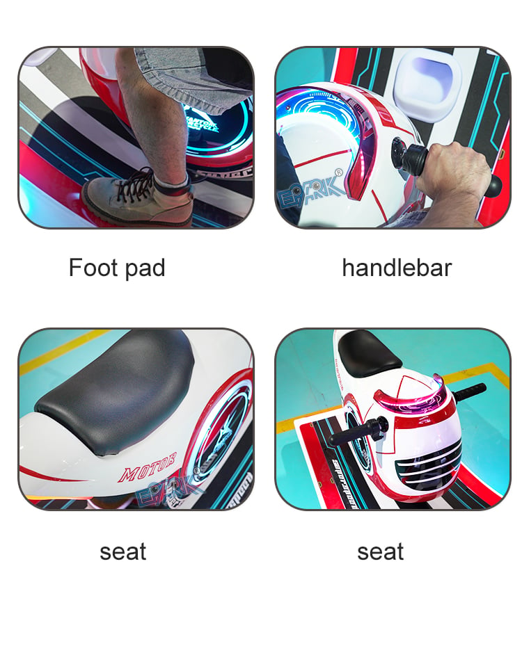 Motorcycle Driving Simulator Arcade Motor Racing Car Game Machine For Game Center details