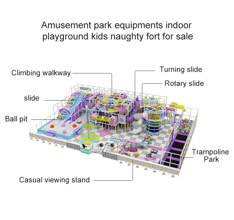 Amusement Park Indoor Playground manufacture