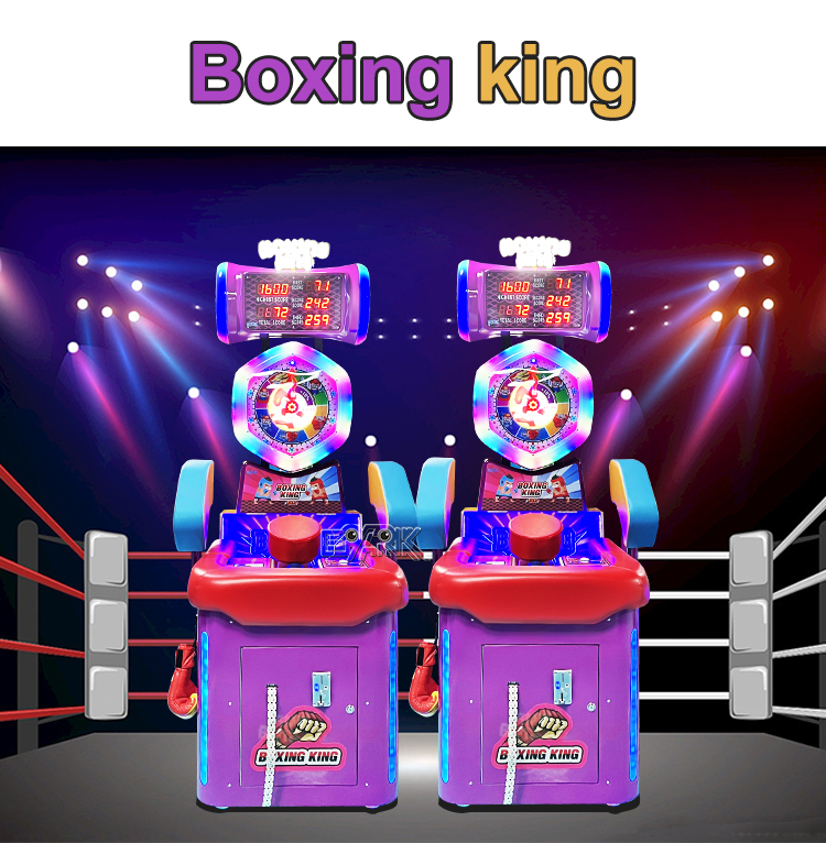 Sport Game Machine Electric Boxing King Coin Operated Game Boxing Arcade Machine Boxing Machine manufacture
