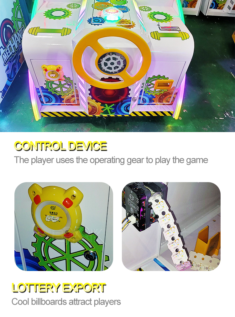 Coin Operated Arcade Game Entertainment Kids Prize Ticket Redemption Vending Machine details