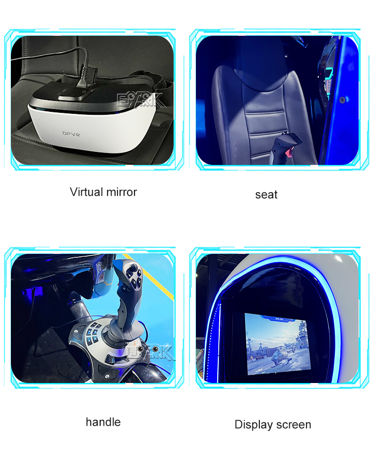 Amusement VR Helicopter Ride Single Player VR Flight Plane Simulator 9D VR Experience Game Machine factory