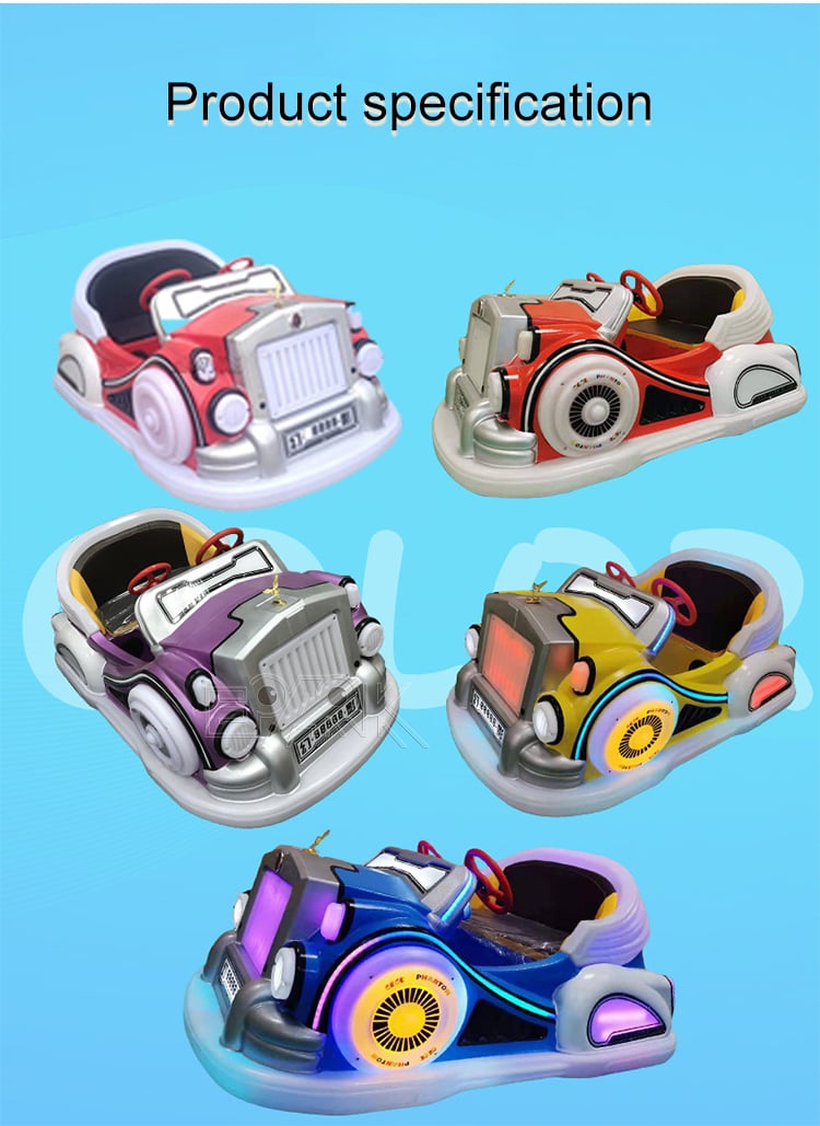 Amusement Games Fun Park Children Coin Operated Kids Electric Floor Bumper Car For Sale manufacture