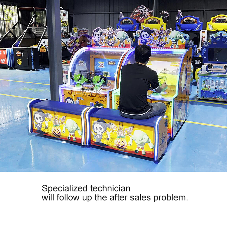Coin Operated Game Machine Arcade Ball Shooting Ticket Redemption Game Machine details