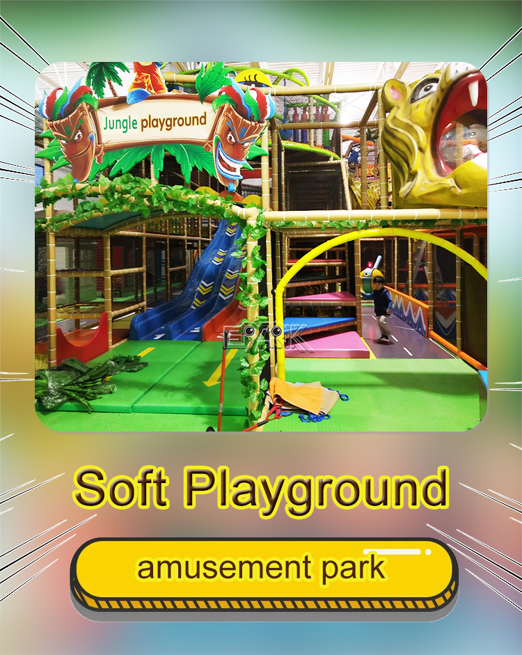 Inside Playground Soft Play Set Soft Play Equipment For Kids details