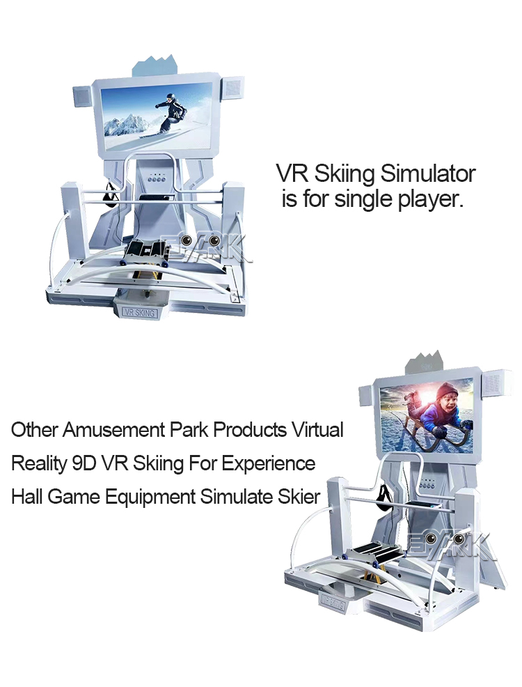 Amusement Park Products 9d Vr Simulator Machine For Vr Ski Simulator supplier
