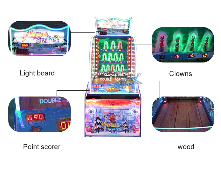 Coin Operated Redemption Ball Throw Arcade Shark Park Ticket Lottery Game Machine supplier