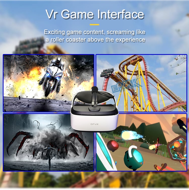 Small Investment Fast Return 360 Virtual Reality Roller Coaster 720 VR Equipment 9D 1080 VR Simulator details