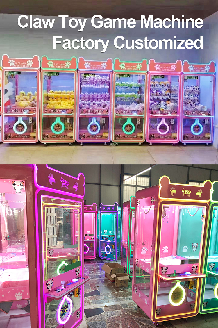 Coin Operated Game Machine Toy Vending Arcade Claw Crane Machine Claw Machine details