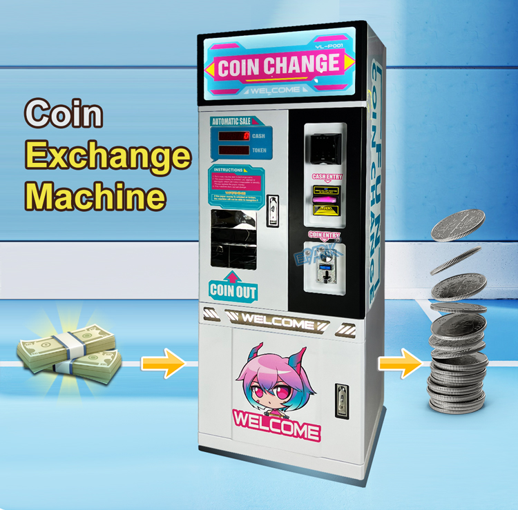 Automatic High Quality Token Coin Currency Exchange Machine For Vending Machine factory