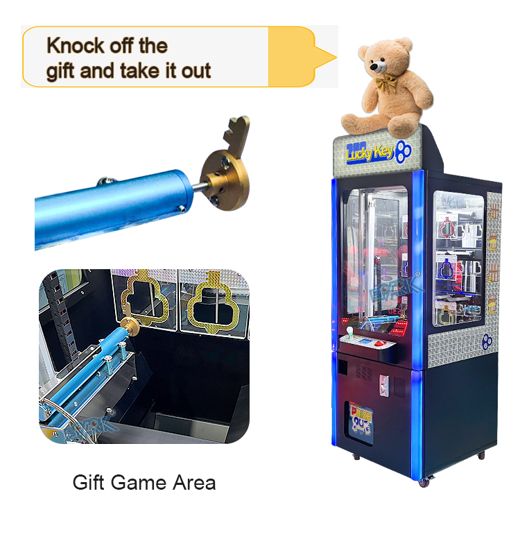 Coin Operated Arcade Game Machine Key Master Vending Machine Key Master Machine manufacture