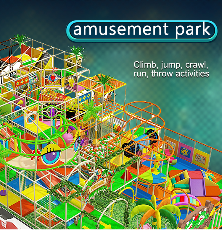 Inside Playground Soft Play Set Soft Play Equipment For Kids factory