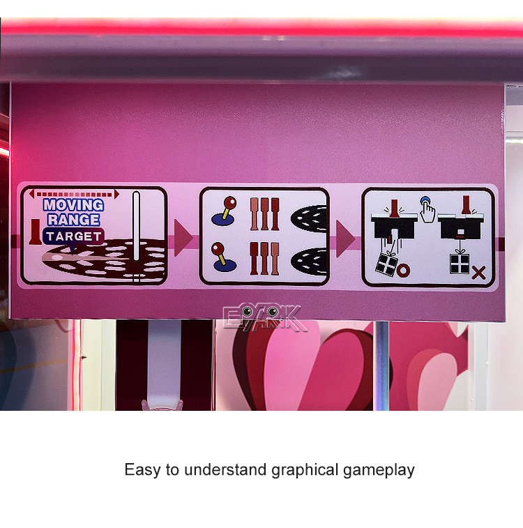 Game Machine Lucky Spin Arcade Game Machine Prize Rolling Gift Machine factory