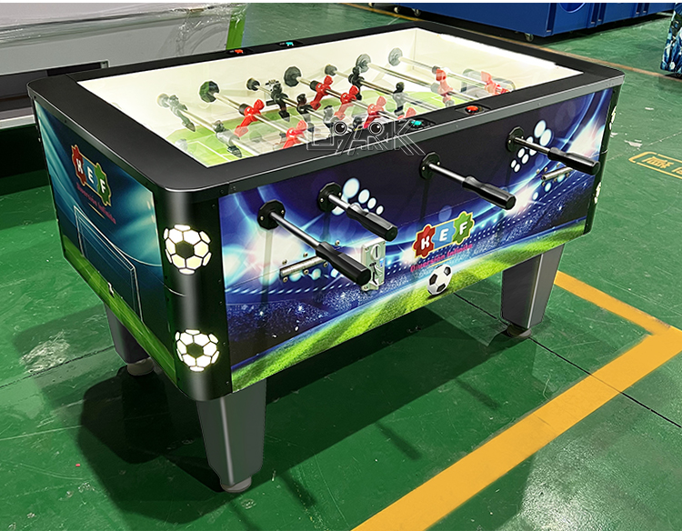 Indoor Sports Soccer League Game Coin Operated Games Machine Foosball Football Table Soccer Table Game supplier