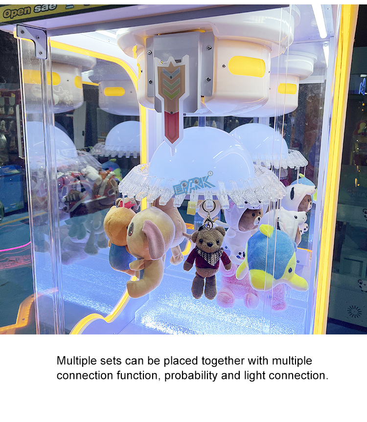 Coin Operated Arcade Game Machine Automatic Toy Claw Crane Machine supplier