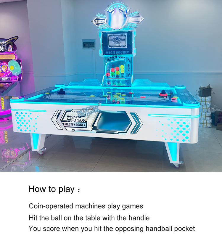 Indoor 2 Players Ticket Redemtion Air Hockey Table Arcade Game Machine Air Hockey Game Machine For Amusement manufacture